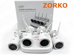 Беспроводной WIFI Комплект на 4 камеры